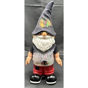 Chicago Blackhawks Hockey Shirt Garden Gnome Decor Indoor Outdoor